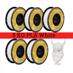 KINGROON 5KG PLA TPU PETG Filament Mix Color 1.75mm 3D Printer Plastic No Bubble Spool 3D Printing Materials Wholesales