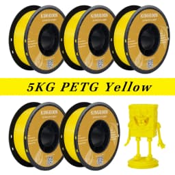 KINGROON 5KG PLA TPU PETG Filament Mix Color 1.75mm 3D Printer Plastic No Bubble Spool 3D Printing Materials Wholesales