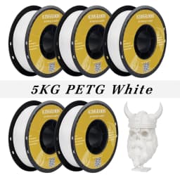 KINGROON 5KG PLA TPU PETG Filament Mix Color 1.75mm 3D Printer Plastic No Bubble Spool 3D Printing Materials Wholesales
