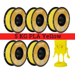 KINGROON 5KG PLA TPU PETG Filament Mix Color 1.75mm 3D Printer Plastic No Bubble Spool 3D Printing Materials Wholesales