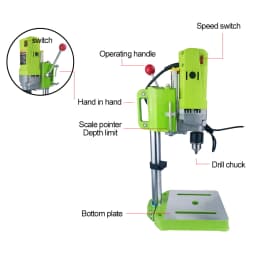 BG-5156E 710W Drill Press Drilling Machine By ALLSOME