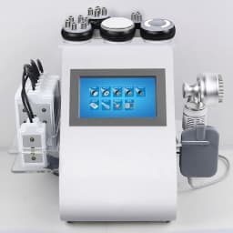 9 In1 Vacuum 40K Cavitation Machine Lipo Slimming Ultrasonic Lipo suction Lifting Body Shape Massager Weight Loss 8 Pads