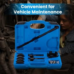 Motorcycle Wheel Bearing Remover & Installer Puller Tool kit for Harley Davidson VT102 1'' Black