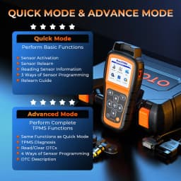 OTOFIX TireGO 808 TPMS Programming Tool WiFi TPMS Scan Tool Relearn Activate All TPMS Sensors Program MX-Sensor TPMS Diagnostics