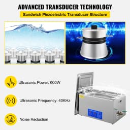 SucceBuy 1.3L 2L 3L 6L 10L 15L 22L 30L Ultrasonic Cleaner Lave-Dishes Portable Washing Machine Ultrasound Home Clean Appliances