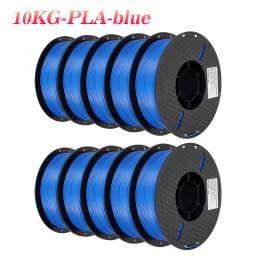 KINGROON 10KG PLA Filament PETG 3D Filament 1.75mm For 3D Printer Filament 10 Rolls/Set Mixed Colors and Materials FDM Printing Fast Ship