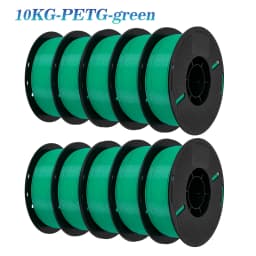 KINGROON 10KG PLA Filament PETG 3D Filament 1.75mm For 3D Printer Filament 10 Rolls/Set Mixed Colors and Materials FDM Printing Fast Ship