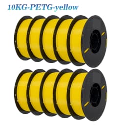 KINGROON 10KG PLA Filament PETG 3D Filament 1.75mm For 3D Printer Filament 10 Rolls/Set Mixed Colors and Materials FDM Printing Fast Ship