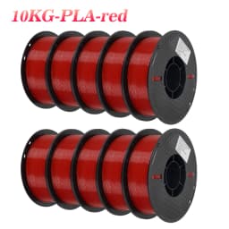 KINGROON 10KG PLA Filament PETG 3D Filament 1.75mm For 3D Printer Filament 10 Rolls/Set Mixed Colors and Materials FDM Printing Fast Ship