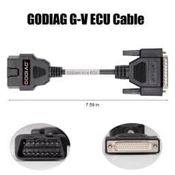 GODIAG G-V ECU Cable for Connecting Xhorse MULTI PROG with GT107 or GT107+ GPT BENCH BOOT to Read & Write Data