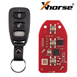5Pieces Xhorse XKHY21EN Wire Universal Remote Key for Hyundai 3+1 Buttons English Version Working With Xhorse VVDI Key Tool