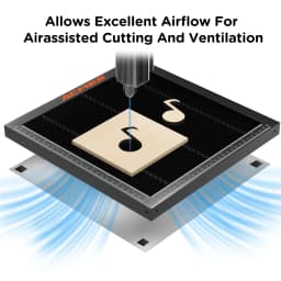 ACMER Laser Cutting Honeycomb Working Table for CO2 or diode Laser Engraver Cutting Machine 300x300/330x330/400x400/440x440x22mm