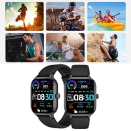 Smart Watch Wireless Calling/Dial Multi-Sport Mode Info Reminder Various APP Compatible for iPhone Android