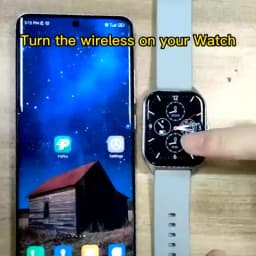 Smart Watch Wireless Calling/Dial Multi-Sport Mode Info Reminder Various APP Compatible for iPhone Android