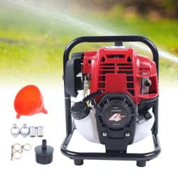 4 Stroke Gasoline Engine Water Transfer Pump Portable Single Cylinder Air-cooled for Garden Lawn