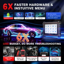 Autel MaxiCOM MK900-BT MK900BT Diagnostic Scanner Wireless DoIP / CAN FD Scan Tool, Bi-directional Control Automotive Tools