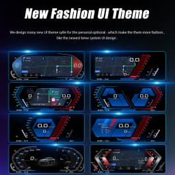 Navigital 11''inch Lcd Dashboard For BMW 3 Series E90 E91 E92 2005-2012 Years Support Carplay Panel Virtuele Cockpit Speedometer