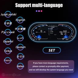 Navigital 11''inch Lcd Dashboard For BMW 3 Series E90 E91 E92 2005-2012 Years Support Carplay Panel Virtuele Cockpit Speedometer