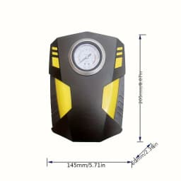 Vehicle-mounted air pump digital display portable electric 12v tire inflator multifunctional vehicle-mounted air pump