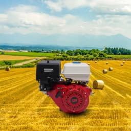 4 Stroke Gasoline Engine 15HP Low Noise Gas Powered Portable Generator 9.7KW for water Pumps and Vibrators