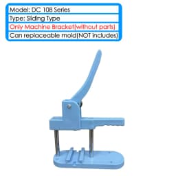 25/32/37/44/58/75mm Badge Maker Molds DIY Button Badge Maker Press Machine Interchangeable Die Mould Round Badge Punching Die