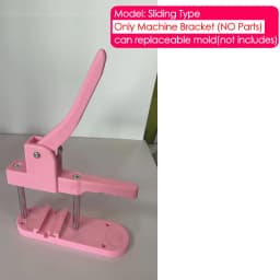 25/32/37/44/58/75mm Badge Maker Molds DIY Button Badge Maker Press Machine Interchangeable Die Mould Round Badge Punching Die