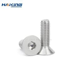 M2 M2.5 M3 M4 M5 M6 M8 304 A2 Stainless Steel Black grade 10.9 Hexagon Hex Socket Head Flat Countersunk Allen Bolt Screw