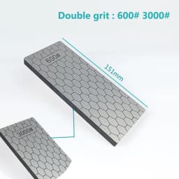 Double-Side Base Diamond Sharpening Stone Whetstone Knife Kitchen Grit Chef Knife Grinding 400/600/1000/1200 Grit Sharpener