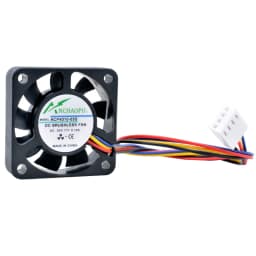 ANCHAOPU 4cm 40mm Fan 40x40x10mm DC5V 0.10A 4 Lines 4Pin PWM Speed Control Cooling Fan for Raspberry Pi in Mini Case