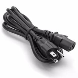 1.5m 5FT 3 Pin 60C 300V US Plug Universal Power Cord Cable For NEMA 5-15P To IEC320C13 Black PWC75A150US For 200-300W