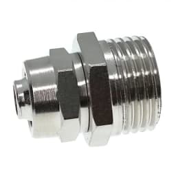 PC4 6 8 10 12mm Pipe Tube To M5 1/8 1/4 3/8 1/2 Trachea Quick Screw Pipe Fittings Copper Pneumatic Components Fast Twist Joint
