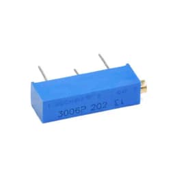 5PCS 3006P Precision Multi-turn Adjustable Potentiometer 1K 2K 5K 10K 20K 50K 100K 200K 500K 100R 200R 500R 100 200 500 ohm