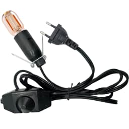 Himalayan Salt Lamp Cord with Dimmer Switch E14 Hanglamp Holder Light Bulbs Socket EU Plug 1.8m Power Cord Cable Lava Lamp Base