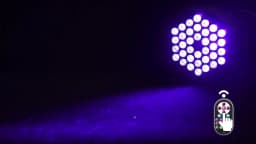 U'King 36 LEDs Par Stage Lighting Audience UV Blacklight 36W Par Lighting DJ Lights Party Light for Disco Lights Wedding Party