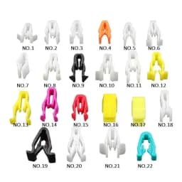 50 Pcs Mix Universal Dashboard DVD CD Console Panel Moulding Trim Plastic Retainer Clip Car Fastener