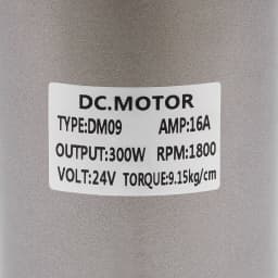 300W DC 24V Worm Gear Motor with Reducer Gearbox Speed Adjustable Electric NLRV Gear Motor Self-Locking 1800RPM