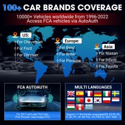 Lifetime Free Update KINGBOLEN K7 ALL System Car Diagnostic Tools ECU Coding Active Test 28 Resets PK LAUNCH X431 CRP919E BT