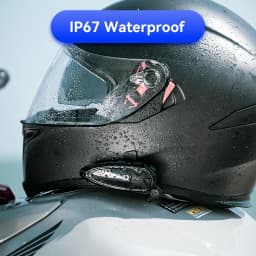 Lexin GTX Intercom Bluetooth For Motorcycle Helmet Headset Support Intercom& Listen to Music At One Time10 Riders 2000m