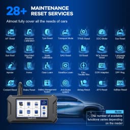 MUCAR CS90 OBD2 Diagnostic Tool Auto OBD2 Scanner Scan Tool 28 Reset Maintenance Service Lifetime Update Free for All Car