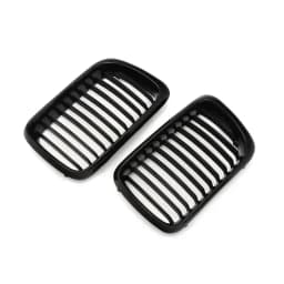 Front Hood Kidney Grille Grill Gloss Black High Quality ABS Plastic For BMW 3 Series M3 E36 1996 1997 1998 1999