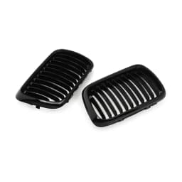 Front Hood Kidney Grille Grill Gloss Black High Quality ABS Plastic For BMW 3 Series M3 E36 1996 1997 1998 1999