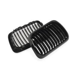 Front Hood Kidney Grille Grill Gloss Black High Quality ABS Plastic For BMW 3 Series M3 E36 1996 1997 1998 1999