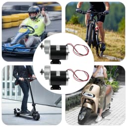 Premium Material 600W Reduction Electric Motor 36/24V DC 450r/min Reduction Motor 250KG Load Capacity for Mopeds/Bicycles