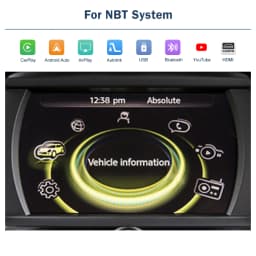 Road Top Wireless Android Auto CarPlay for Mini R55 R56 R57 R58 R59 R60 R61 F54 F55 F56 F57 Clubman Countryman Hardtop Cooper