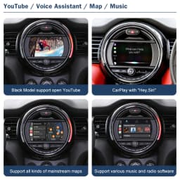 Road Top Wireless Android Auto CarPlay for Mini R55 R56 R57 R58 R59 R60 R61 F54 F55 F56 F57 Clubman Countryman Hardtop Cooper
