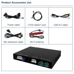 Road Top Wireless Android Auto CarPlay for Mini R55 R56 R57 R58 R59 R60 R61 F54 F55 F56 F57 Clubman Countryman Hardtop Cooper