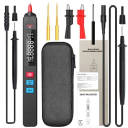 BSIDE Digital Multimeter Pen Type Smart multitester Auto Range DC AC Voltage Capacitance Ohm NCV Hz Diode Live wire Tester Meter