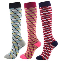 3/6/7 Pairs/Pack Compression Socks Women Men Knee High 30 MmHg Running Sports Socks Edema Diabetes Varicose Veins Socks Dropship
