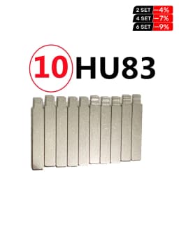 Keychannel 10PCS 54# Xhorse KD Blade HU83 Car Key Blade For Xhorse VVDI KD KEYDIY Flip Remote For Citroen Peugeot Replace Blade