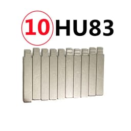 Keychannel 10PCS 54# Xhorse KD Blade HU83 Car Key Blade For Xhorse VVDI KD KEYDIY Flip Remote For Citroen Peugeot Replace Blade